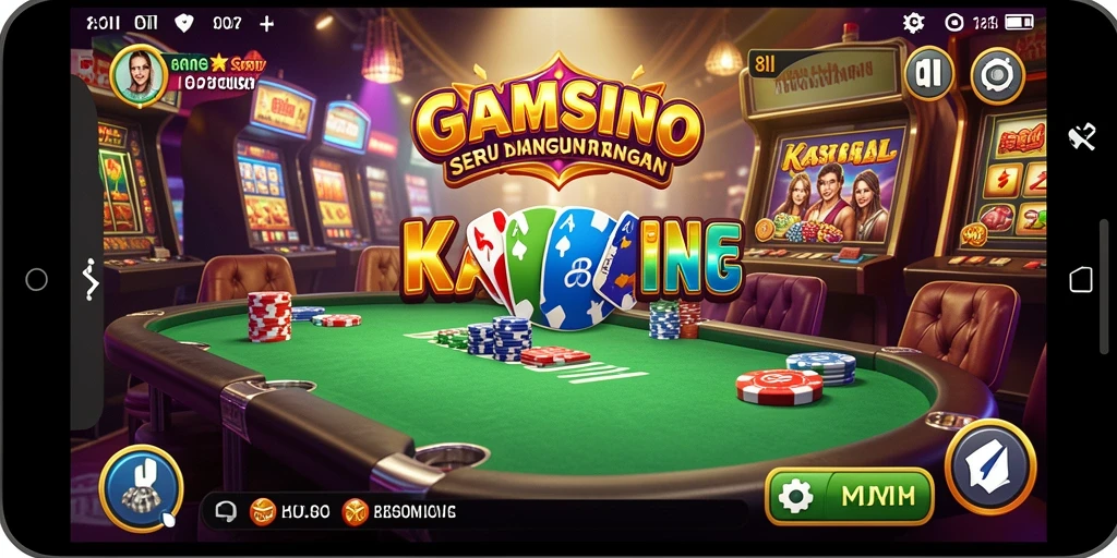Tampilan gameplay seru di 8II dengan berbagai pilihan permainan Kasino.