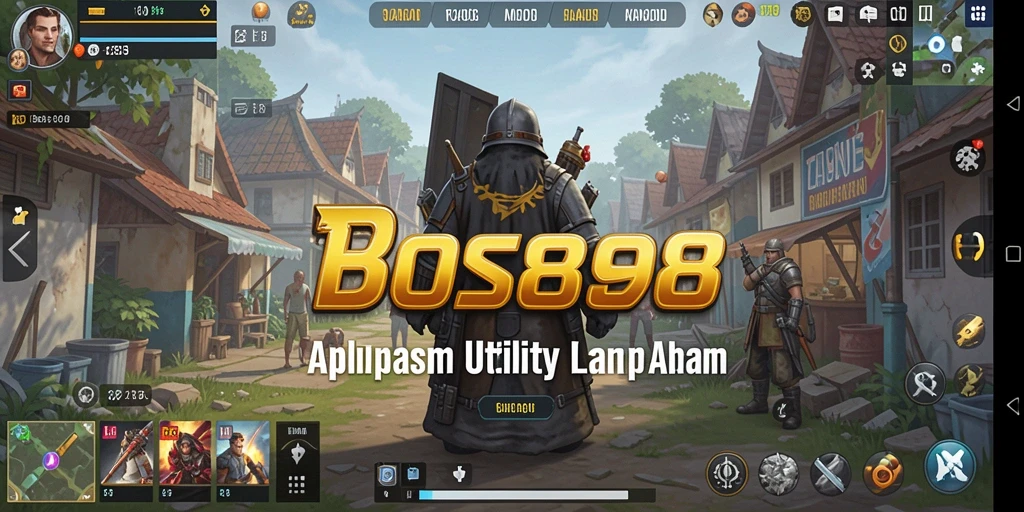 Tampilan utama BOS898 dengan fitur pengingat dan catatan.