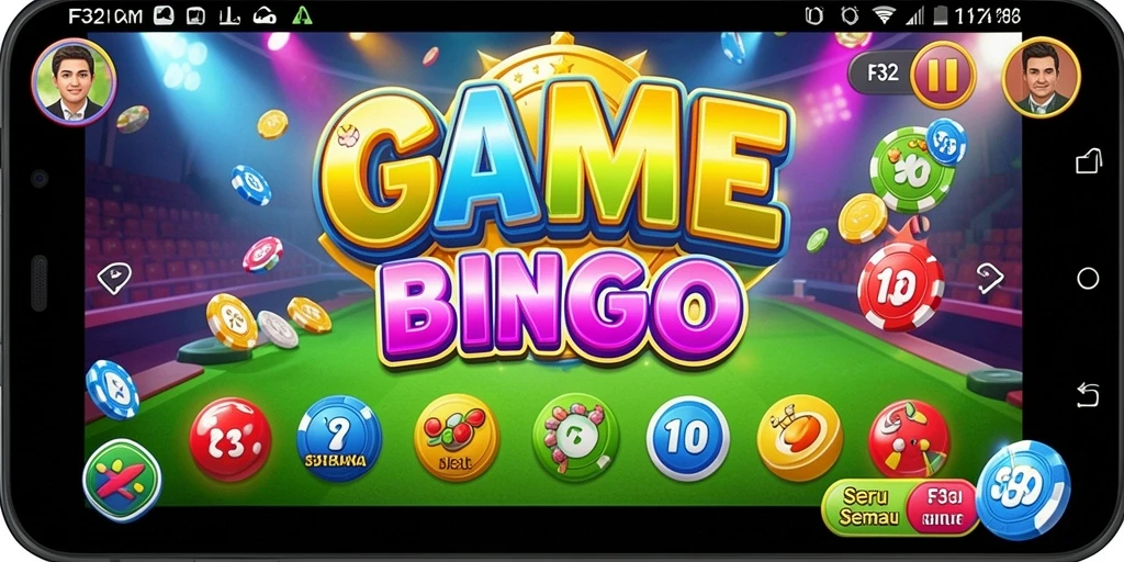 Tampilan gameplay seru dan interaktif dari F32 Bingo.