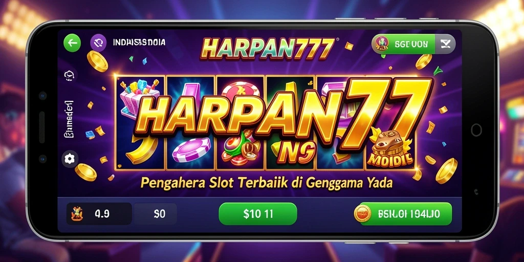 Tampilan gameplay menarik dari HARAPAN777 dengan efek visual yang memukau.