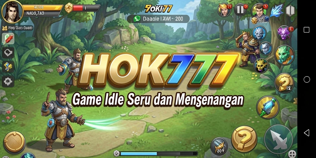 Screenshot HOKI777 menampilkan gameplay yang menarik dan seru.