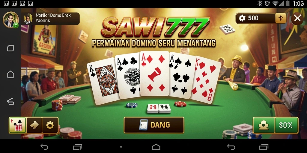 Tampilan gameplay seru dari SAWIT777 yang menyenangkan.