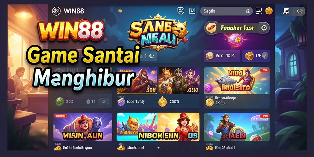 Screenshot gameplay WIN88 yang menunjukkan aksi mendebarkan.